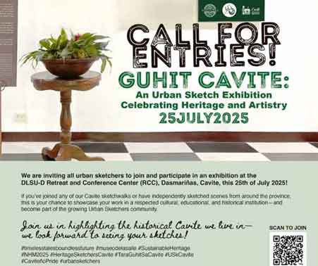 Guhit Cavite: MDLS Calls for Exhibit Entries