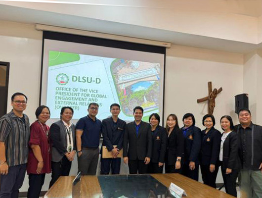 DLSU-D Welcomes Delegates from Thailand to Strengthen Academic Ties