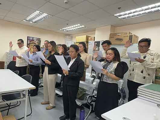 College of Law Students Take Oath for Clinical Legal Education Program Certification