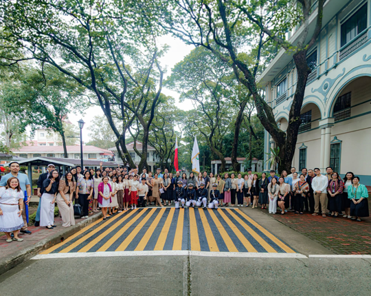 DLSU-D Flag Ceremony Marks Season of Creation