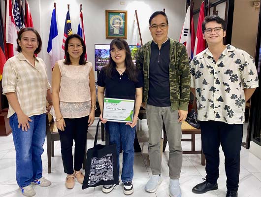 DLSU-D Bids Farewell to HNUE Exchange Student