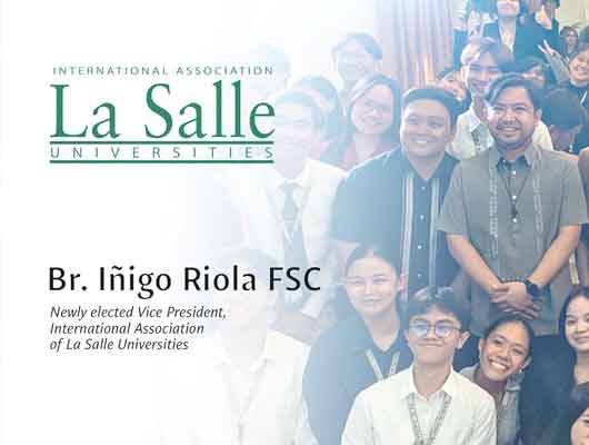 Br. Iñigo Riola FSC Elected IALU Vice President
