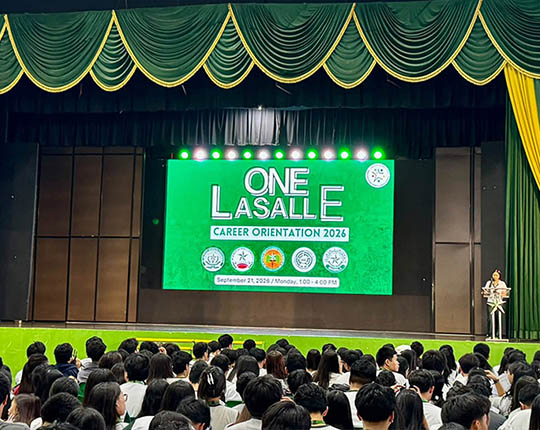 DLSU-D Shares College Opportunities with De La Salle Lipa