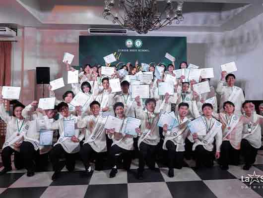 DLSU-D Holds 1st JHS Moving Up Ceremony