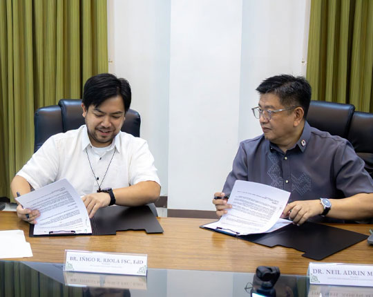DLSU-D, CCIPH Sign Partnership for Conservation and Sustainable Development