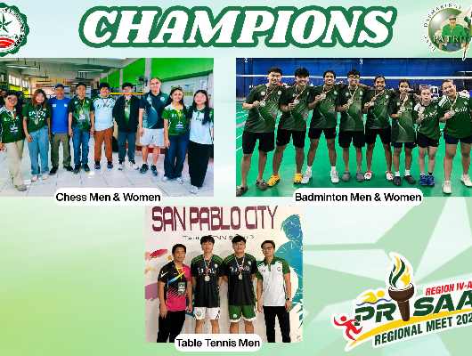 DLSU-D Dominates Regional PRISAA    