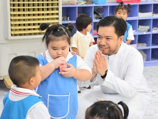 Br. Inigo Visits La Salle Chanthaburi in Thailand