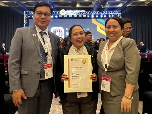 DLSU-D Recognized in THE Sustainability Impact Ratings