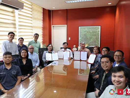 DLSU-D Signs Partnership with UPD