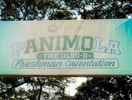 Welcome to DLSU-D, Animo Freshies!