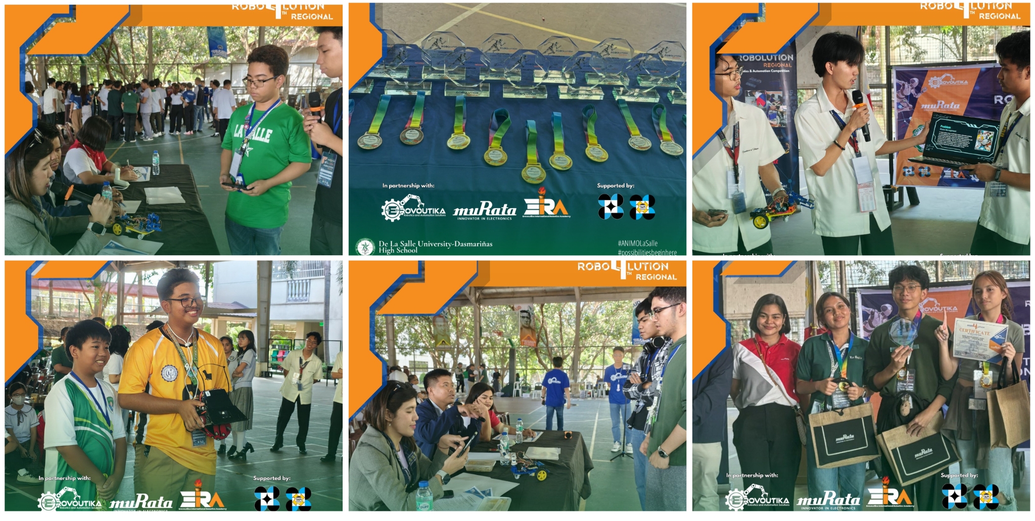 DLSU-D High School Hosts ROBOLUTION 4: Regional 2025