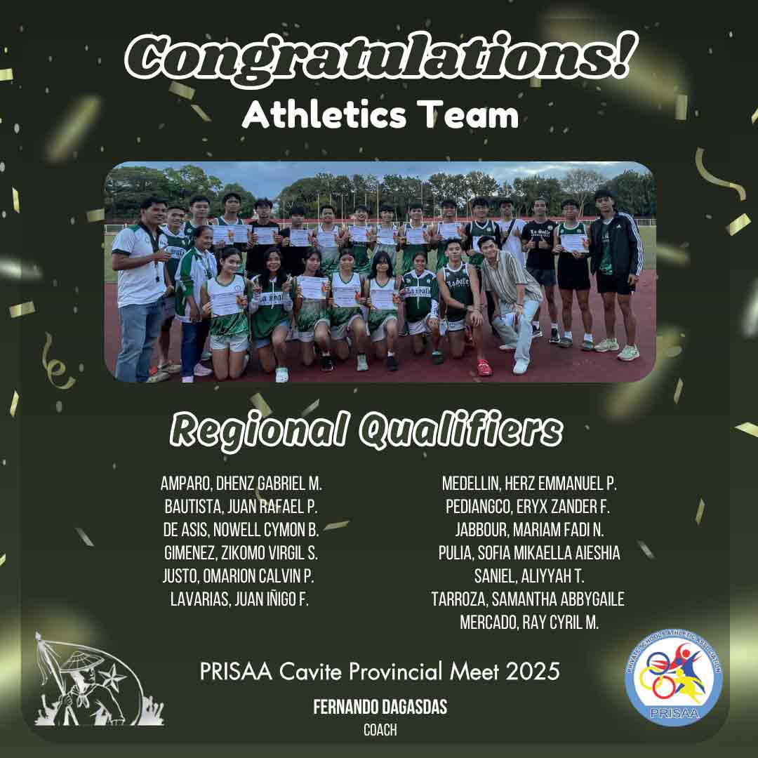 DLSU-D High School Athletes Shine at PRISAA