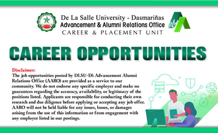 DLSU-D Alumni Card Application