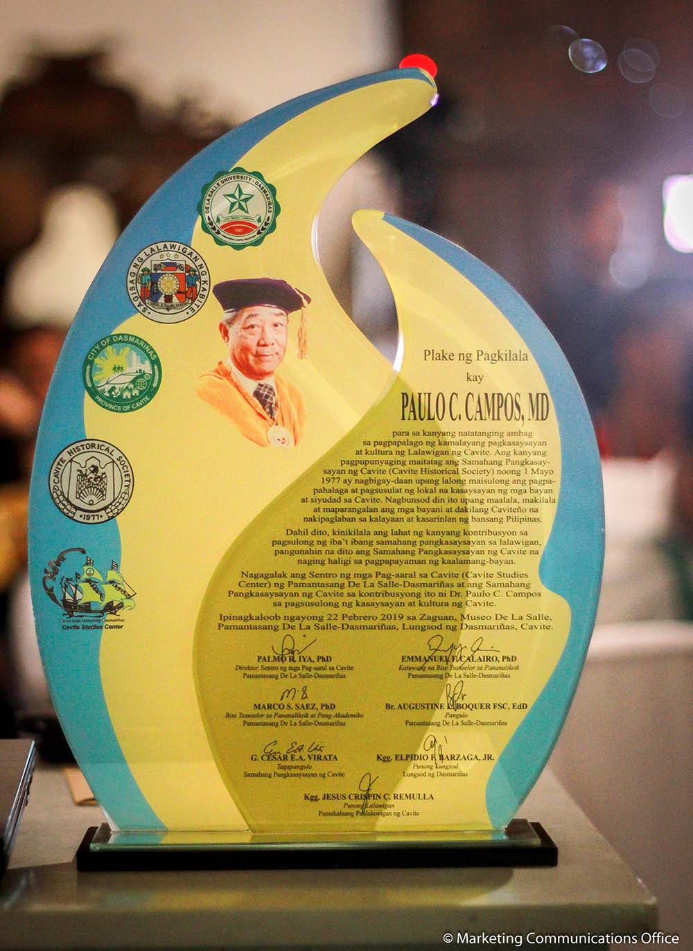 Tribute to Dr. Paulo C. Campos