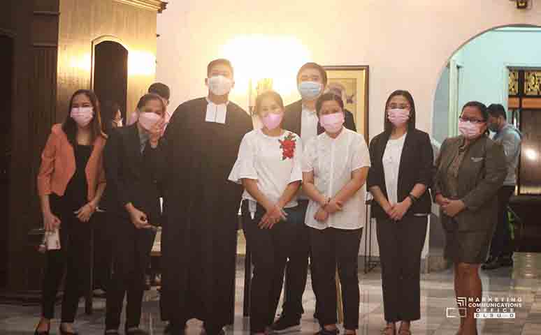 VP Leni visits DLSU-D campus