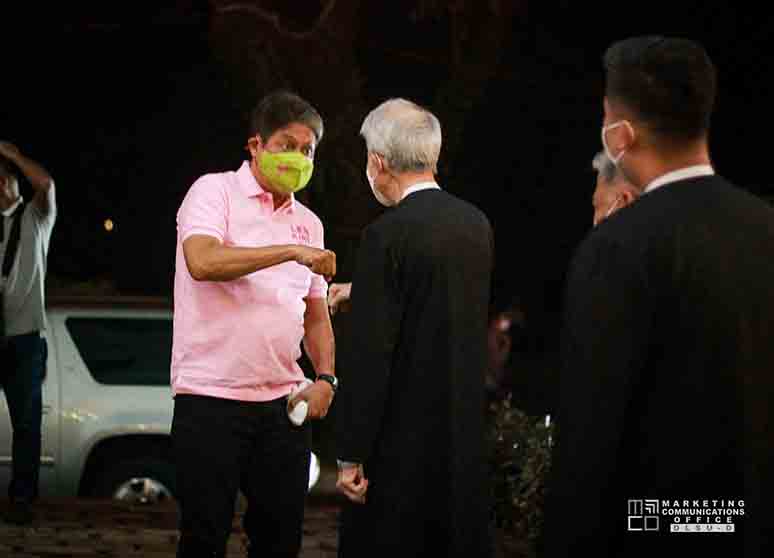VP Leni visits DLSU-D campus