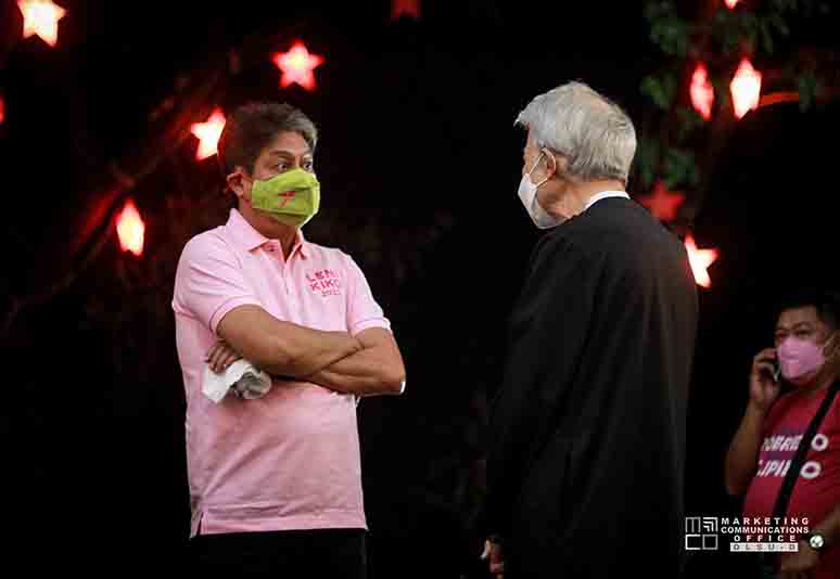 VP Leni visits DLSU-D campus