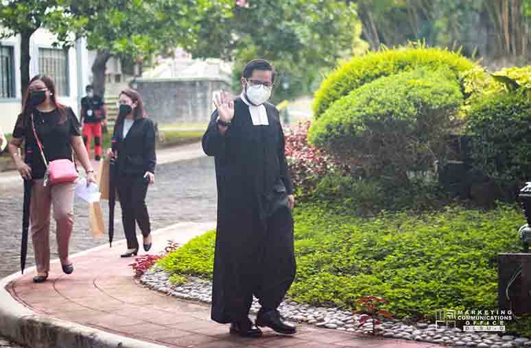 VP Leni visits DLSU-D campus