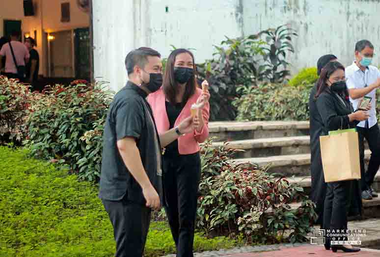 VP Leni visits DLSU-D campus
