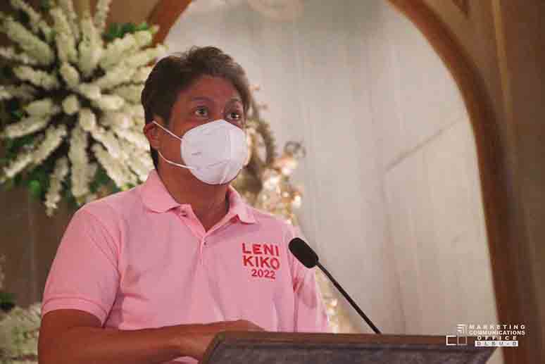 VP Leni visits DLSU-D campus
