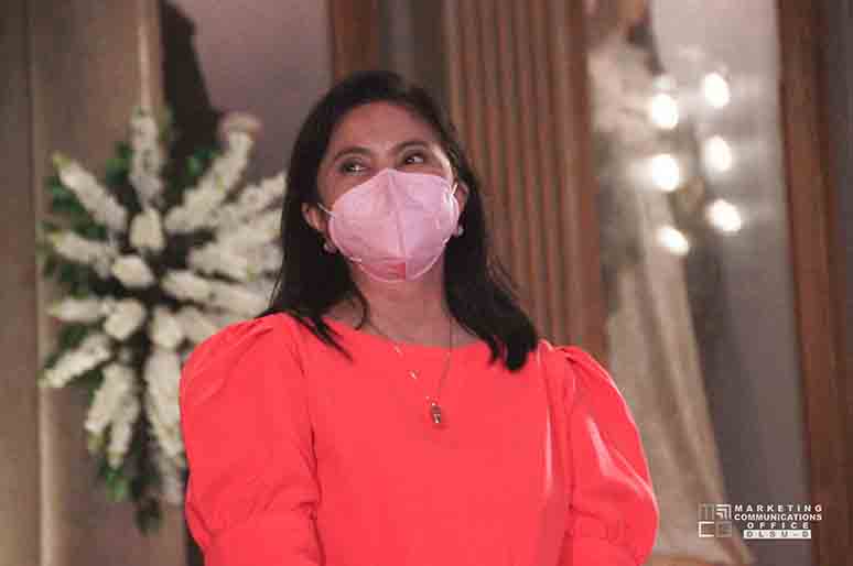 VP Leni visits DLSU-D campus