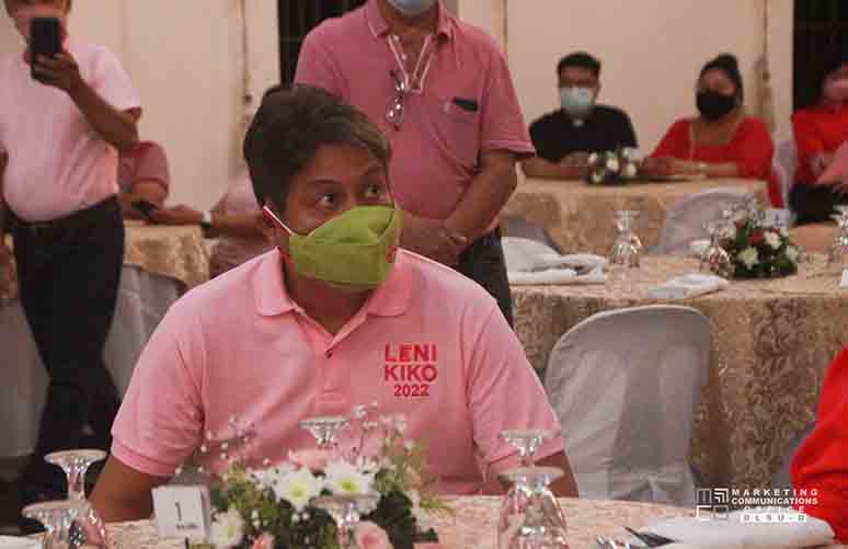 VP Leni visits DLSU-D campus