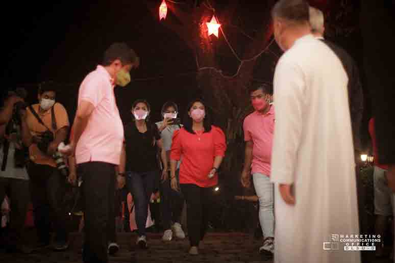 VP Leni visits DLSU-D campus