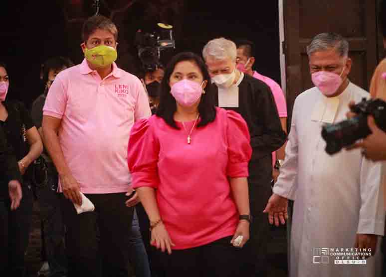 VP Leni visits DLSU-D campus