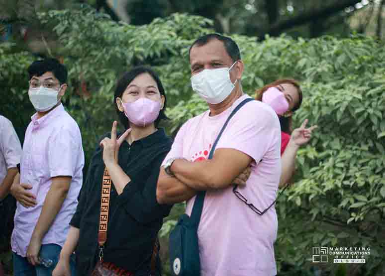 VP Leni visits DLSU-D campus