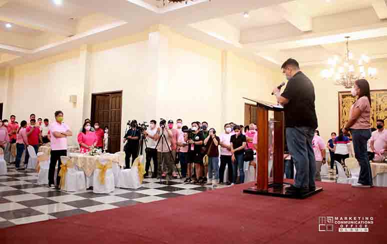 VP Leni visits DLSU-D campus