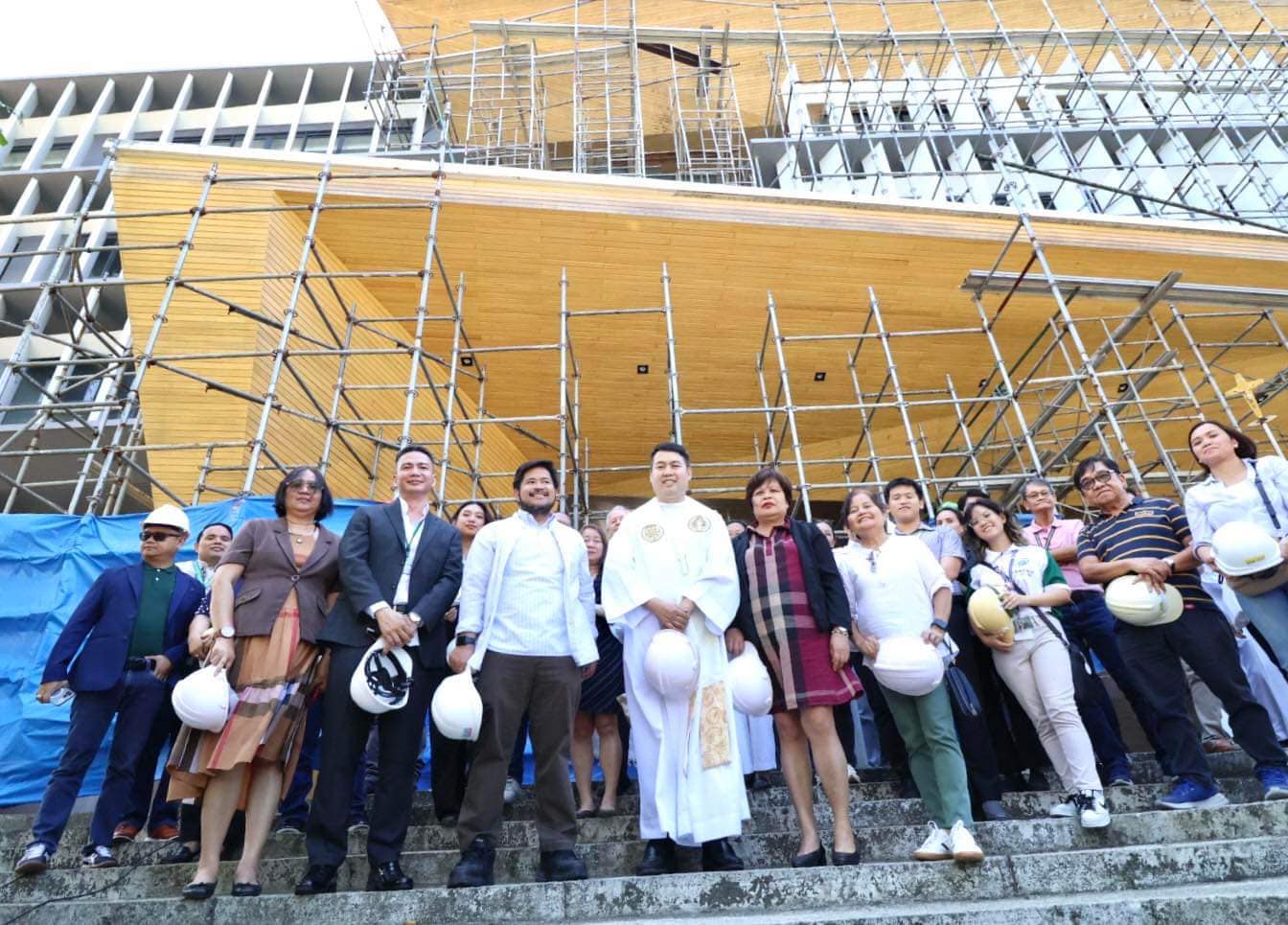 Blessing Ceremony for the Reconstruction of CEAT and CTHM Buildings