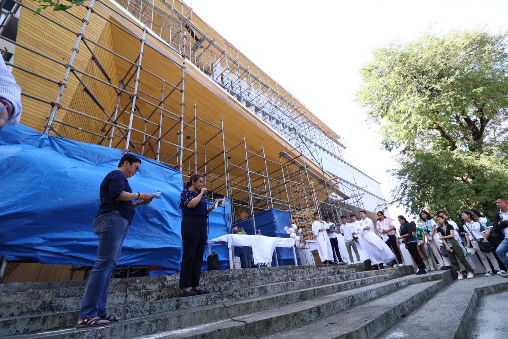 Blessing Ceremony for the Reconstruction of CEAT and CTHM Buildings
