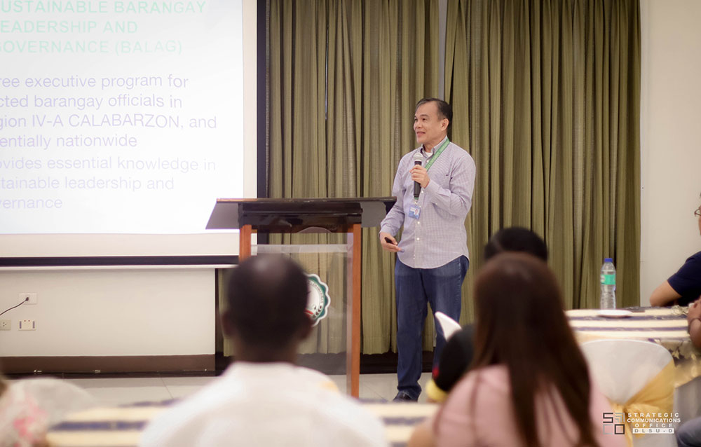 DLSU-D School of Governance launches BALAG