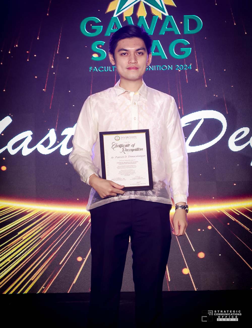 Gawad Sinag : Faculty Recognition 2024
