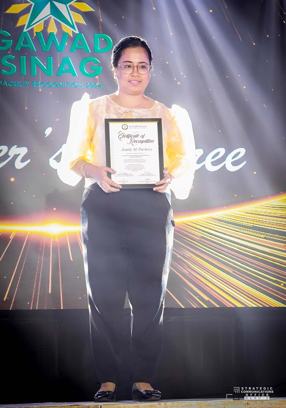 Gawad Sinag : Faculty Recognition 2024