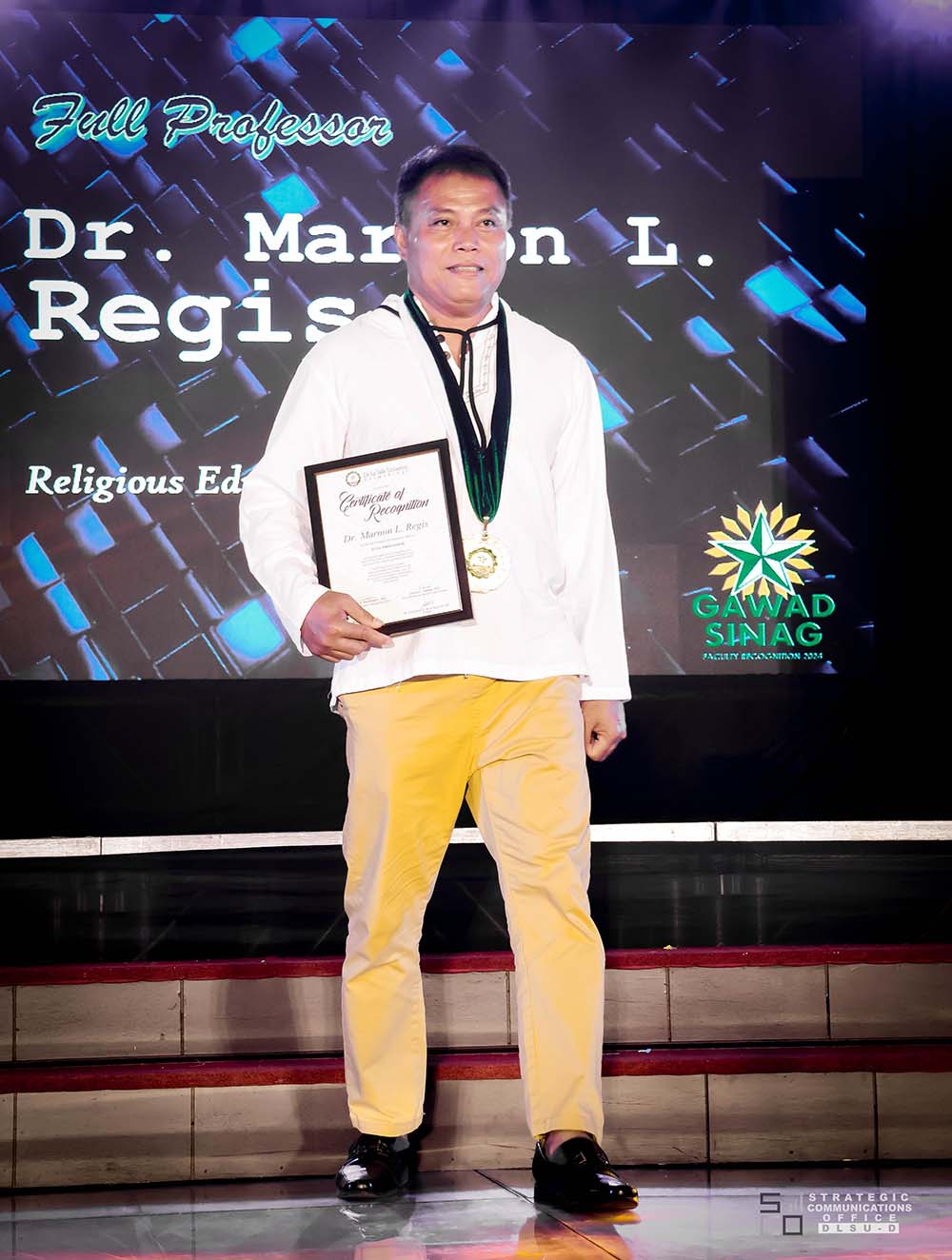 Gawad Sinag : Faculty Recognition 2024
