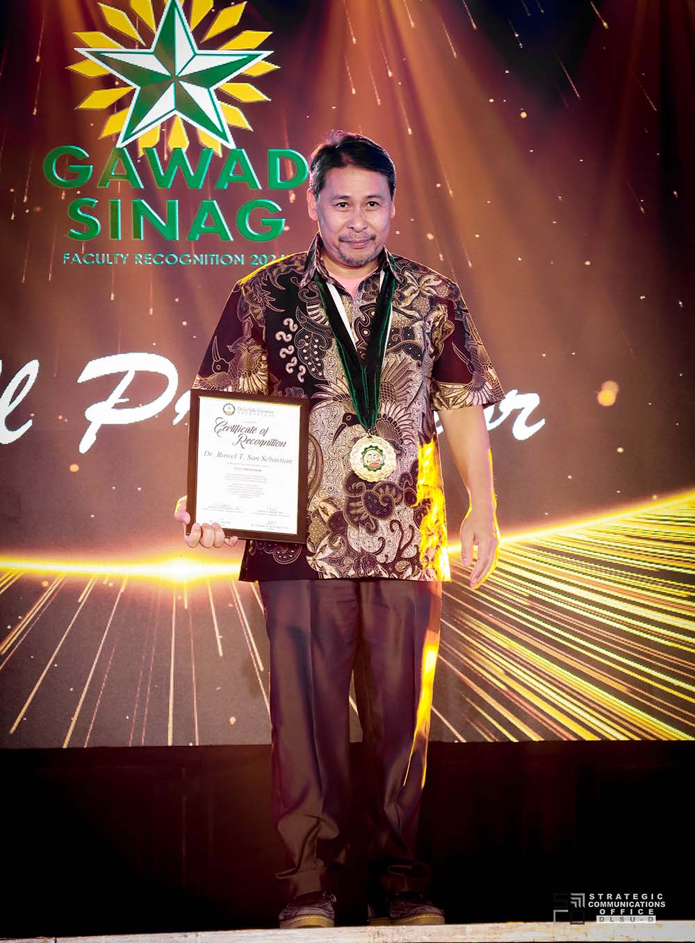 Gawad Sinag : Faculty Recognition 2024