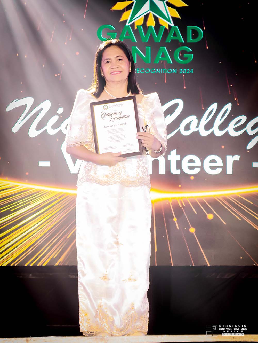 Gawad Sinag : Faculty Recognition 2024