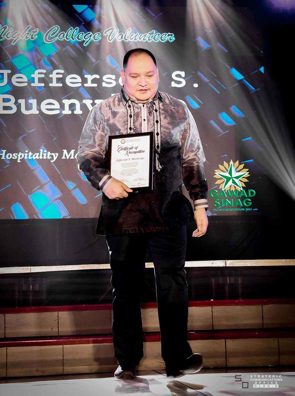 Gawad Sinag : Faculty Recognition 2024