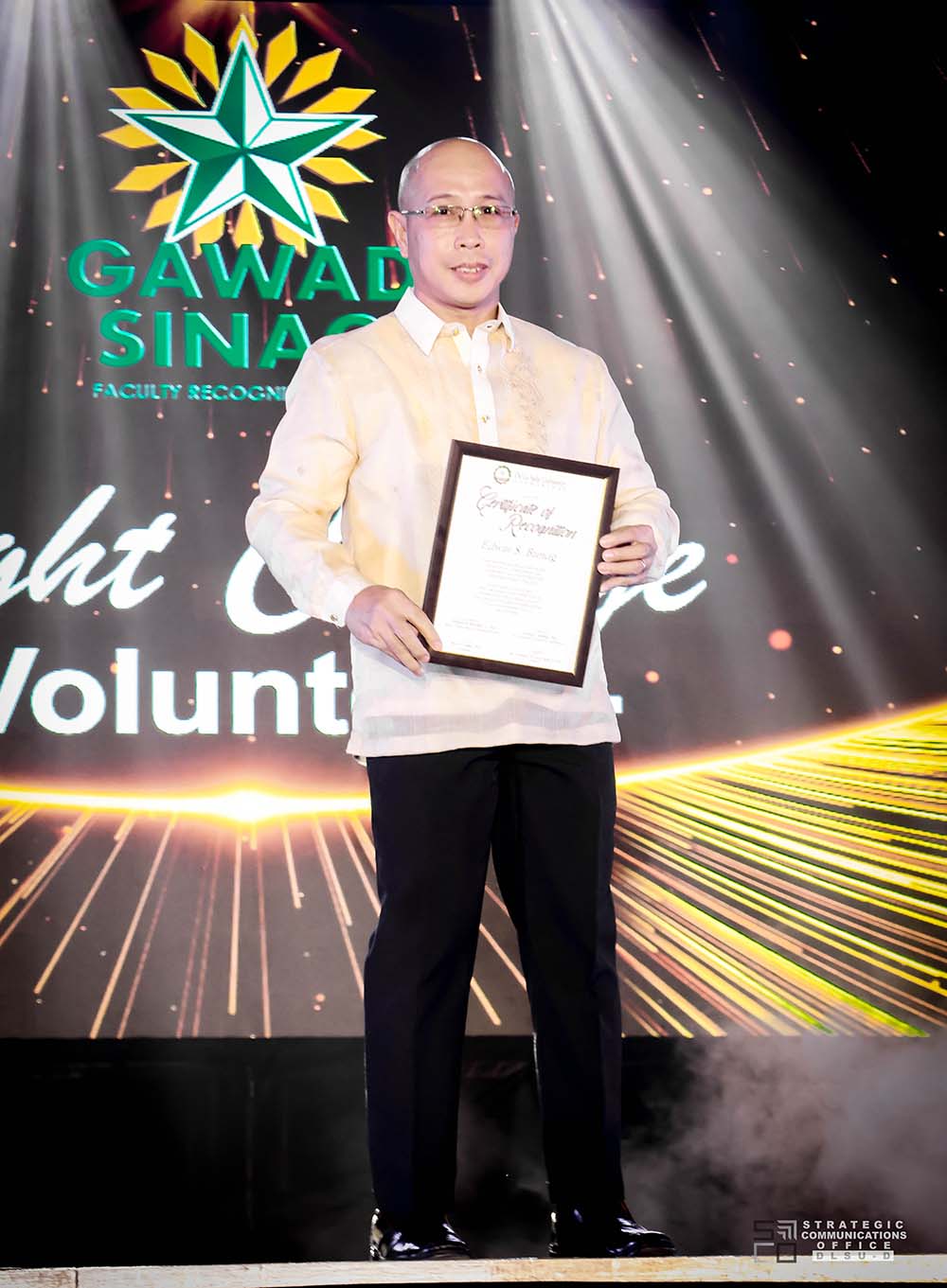 Gawad Sinag : Faculty Recognition 2024