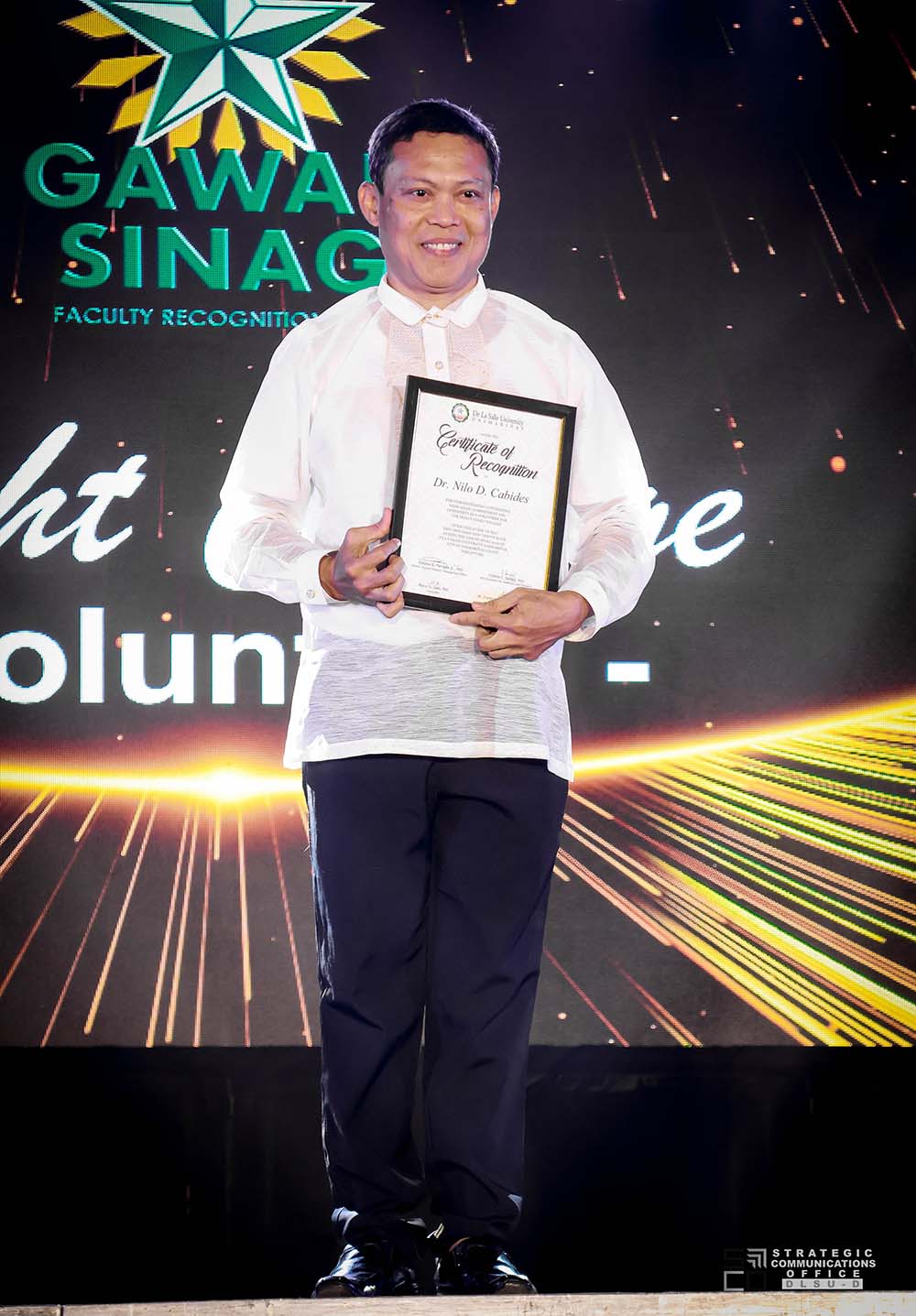 Gawad Sinag : Faculty Recognition 2024