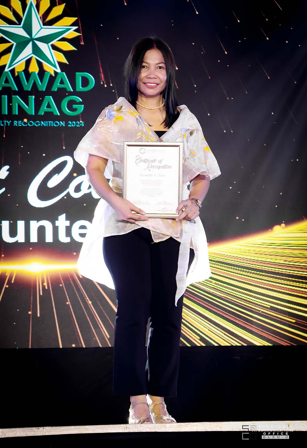 Gawad Sinag : Faculty Recognition 2024