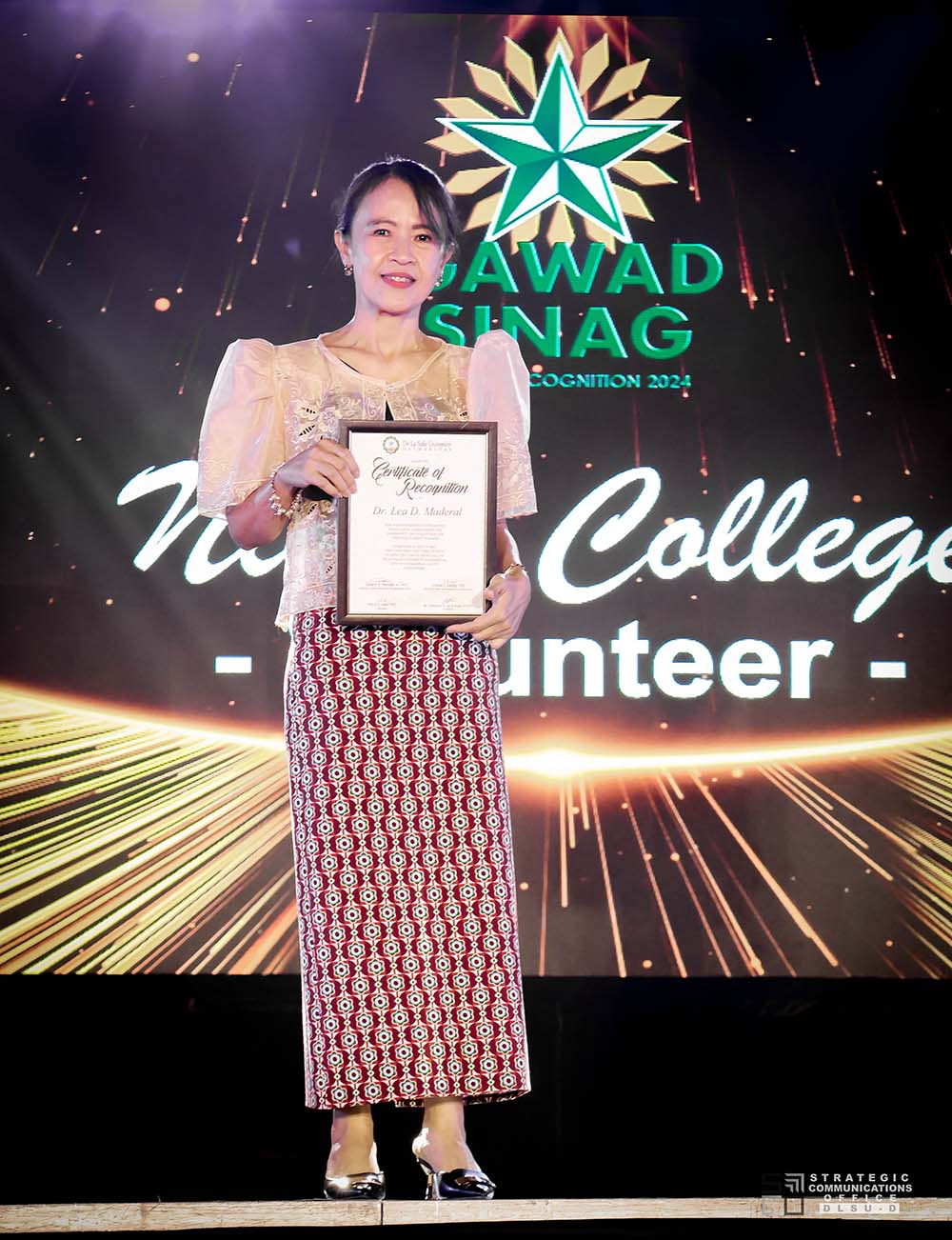 Gawad Sinag : Faculty Recognition 2024