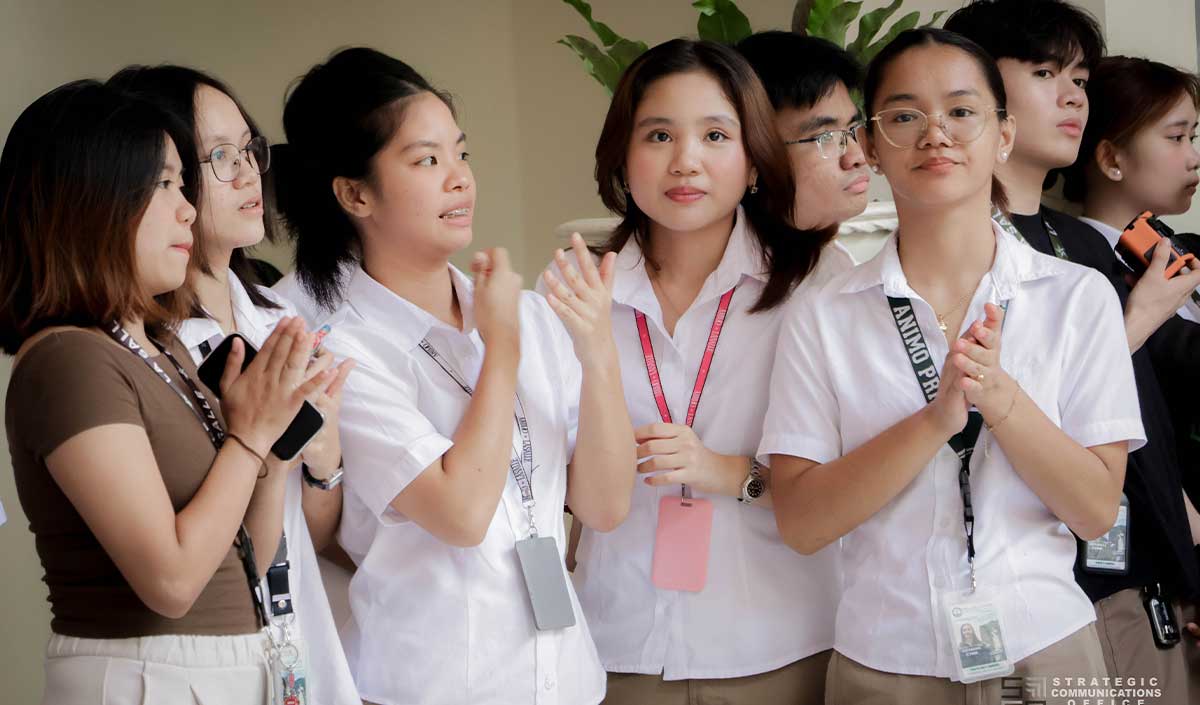 DLSU-D Flag Raising at the Courtyard gallery