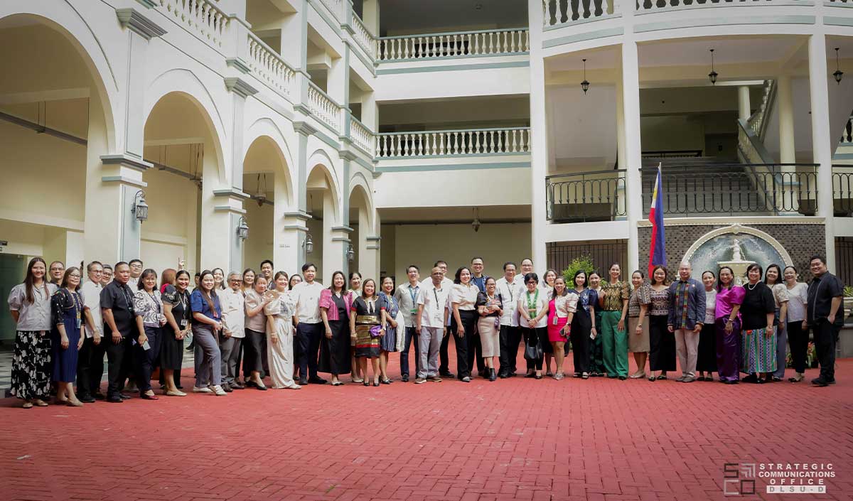 DLSU-D Flag Raising at the Courtyard gallery