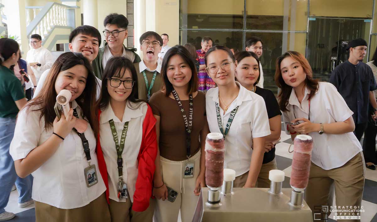 DLSU-D Flag Raising at the Courtyard gallery