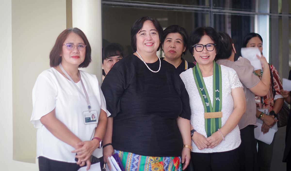DLSU-D Flag Raising at the Courtyard gallery