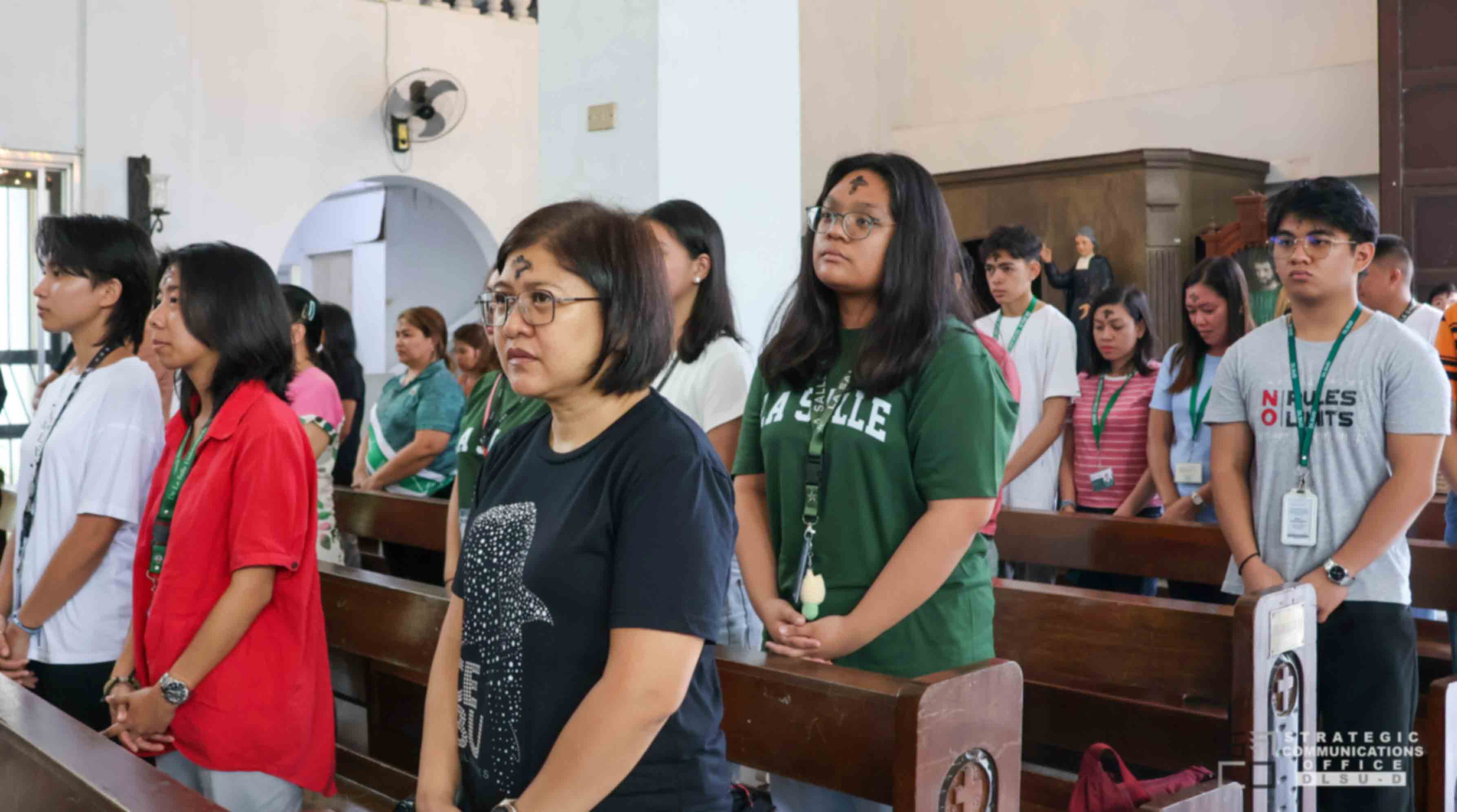 Ash Wednesday 2025 dlsu-d