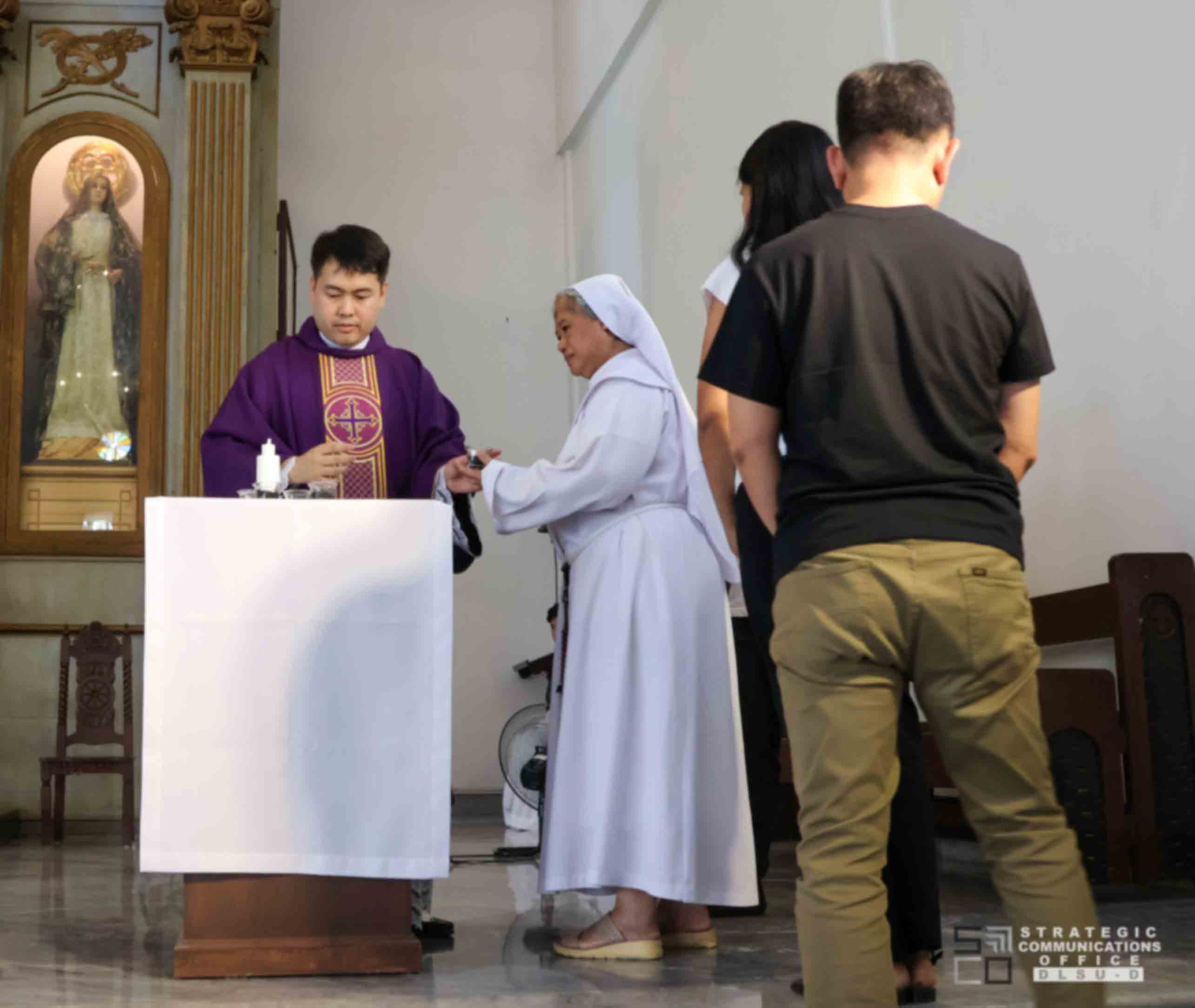 Ash Wednesday 2025 dlsu-d
