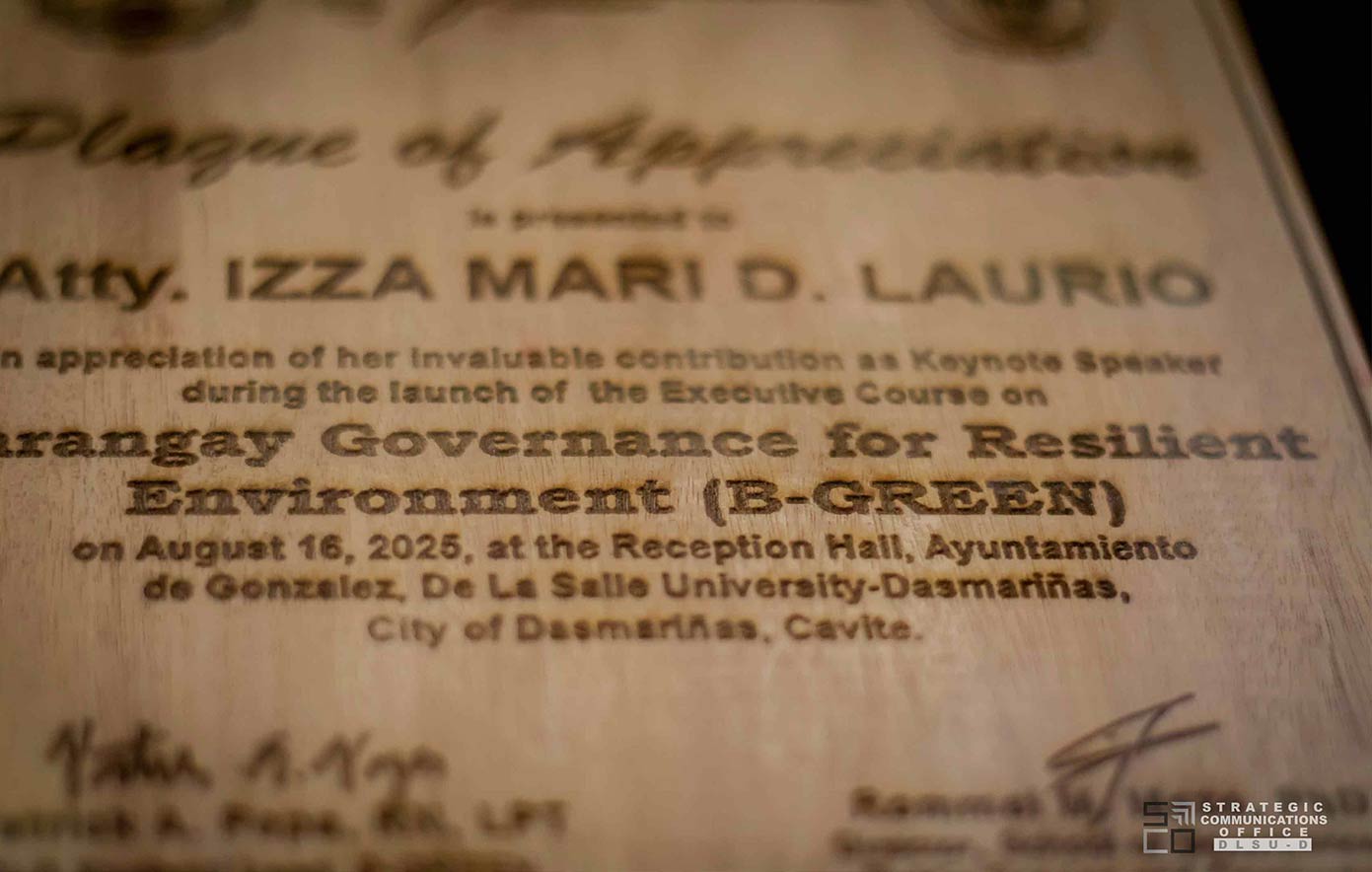 DLSU-D to Launch B-GREEN Course gallery